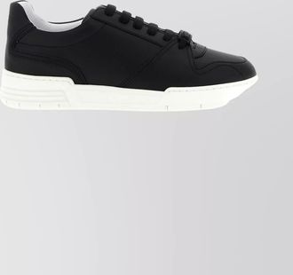 Moschino leather low-top sneakers