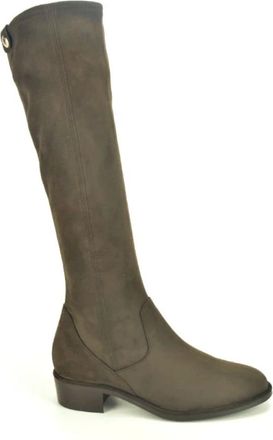 Pedro Miralles Schoenen, Dames, Bruin, 37 EU, Bruine Stretch Daim Laars 3cm