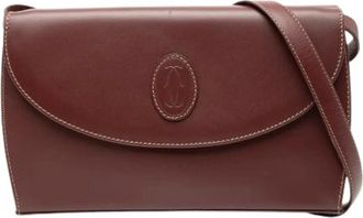 Cartier Pre-owned Cross Body Bags, female, Red, Size: ONE SIZE Pre-owned Vintage Cross Body Bag
