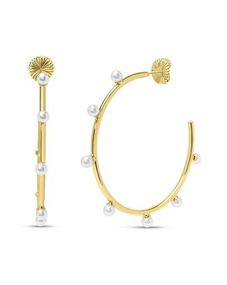 Bruno Magli Plated Earrings