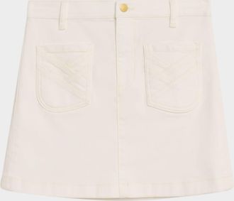 Ramy Brook Eileen Denim Mini Skirt