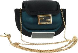 Fendi Pre-owned Mini Bags, female, Multicolor, Size: ONE SIZE Pre-owned Vintage Satin Mini Bag