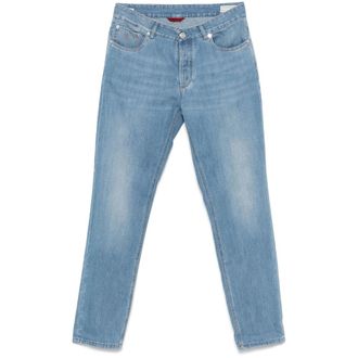 Brunello Cucinelli Cuffed-hem Jeans