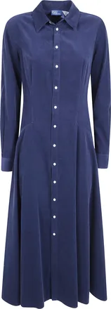 Ralph Lauren Dress Woven Shirt 211B17452 003 Navy