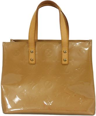 Louis Vuitton Monogram Vernis Noisette Patent Leather Handbag Tote Bag (Pre-Owned)