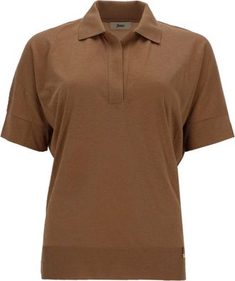 Herno Cotton Blend Polo Shirt