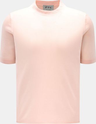 FTC Men - Short sleeve crew neck jumper rose