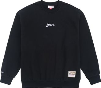 Mitchell & Ness x NBA LA Lakers Sweatshirt Black MNJYFWHD23092008