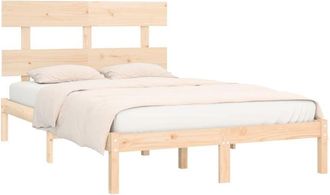 vidaXL Estructura De Cama Madera Maciza 180x200 Cm Vidaxl