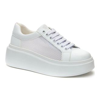 Keddo Keddo - Derby Sneakers - Dames - Schoenen - Wit - Maat: 37 EU Leer