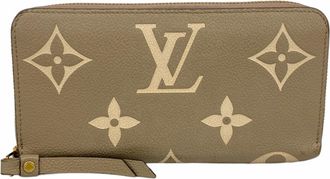 Louis Vuitton Cream Tourterelle Long Wallet (Bi-Fold) (Pre-Owned)