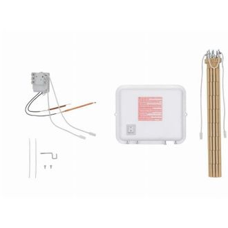 Atlantic Kit elettrico in pietra ollare 2400W pavimento S150 S200 074739