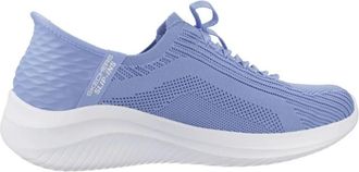 Skechers Schoenen, Dames, Blauw, 41 EU, Ultra Flex Tonal Stretch Sneakers