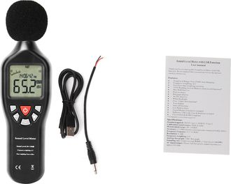 OEM Son&oacute;metro Profesional, Registrador De Datos, Analizador De Ruido De Audio De 30 Db A 130 Db