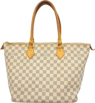 Louis Vuitton White Tote Bag (Pre-Owned)