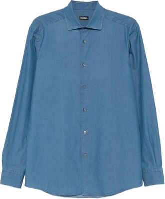 Ermenegildo Zegna Hombre, Camisas, Azul, Talla: XL