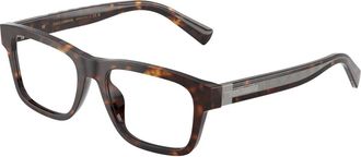 Dolce & Gabbana Optical Frame - Heren - Brillen - Bruin - 53 MM - Accessoires