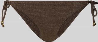 Banana Moon Banana Moon Bikini-Slip mit seitlicher Schn&uuml;rung in Mittelbraun, Gr&ouml;&szlig;e XXL