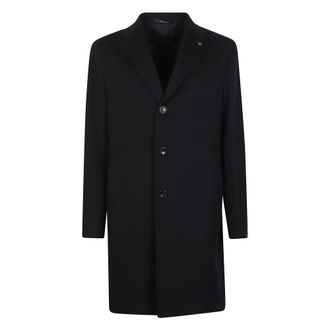 Tagliatore Coats - Heren - Mantel - Blauw - M - Jassen