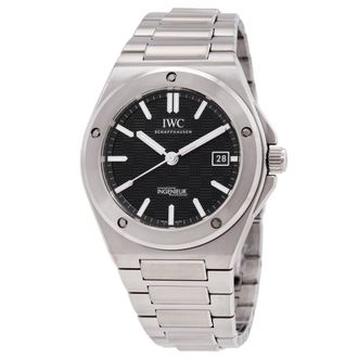 IWC Ingenieur Automatic Black Dial Mens Watch IW328901