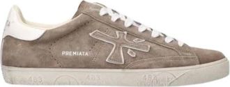 Premiata Sneakers, male, Brown, Size: 12 US Steven 6221 Sneakers