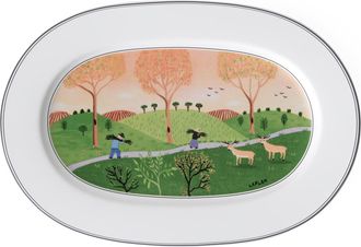 Villeroy & Boch Design Naif Oval Platter in None at Nordstrom