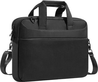 Generic KIFSDLF Laptop Shoulder Bag 13.3 14 15.6 Inch Notebook Messenger Handbags Waterproof Notebook Bag Computer Handbag Briefcase Bag(Black,13 13.3 inch)
