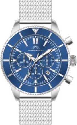 Porsamo Bleu Brandon Chronograph Quartz Blue Dial Mens Watch 1011FBRS