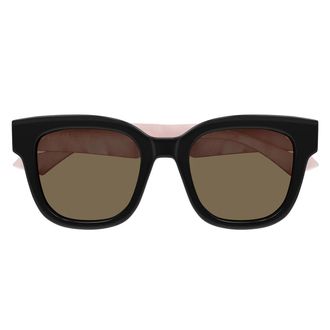Gucci Sunglasses Gg0998 S 005 Black/Brown Women