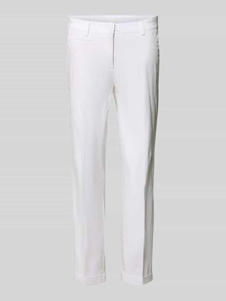 Cambio Cambio Slim Fit Jeans mit fixierten Beinabschl&uuml;ssen Modell Stella in Weiss, Gr&ouml;&szlig;e 32