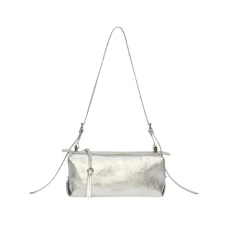 Msgm Mini Bags, female, Gray, Size: ONE SIZE Bauletto