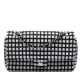 Chanel Pre-owned Vintage Double Flap Schoudertas - Dames - Pre-owned - Veelkleurig - Maat: ONE Size Leer