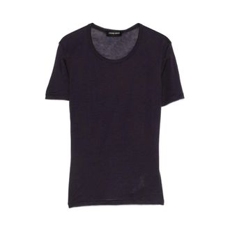 Anine Bing Crew Neck T-shirt