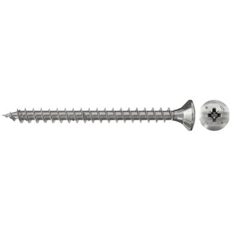 Fischer 200x Power-fast 4,5 X 50 Cabeza Avellanada Acero Inoxidable A2 Rosca Completa Phillips Pz - 657347