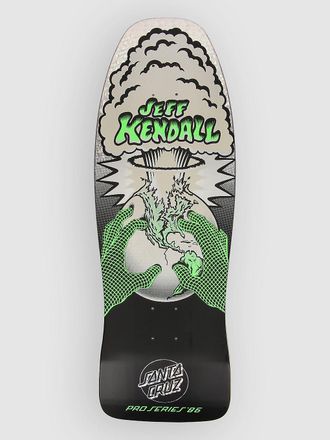 Santa Cruz Kendall End Of The World Reissue 10.0 Skateboard Deck groen