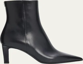 Jimmy Choo London Frankie 65MM Leather Ankle Boots