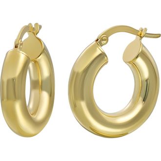 Bony Levy 14K Gold Chubby Hoop Earrings in 14K Yellow Gold at Nordstrom