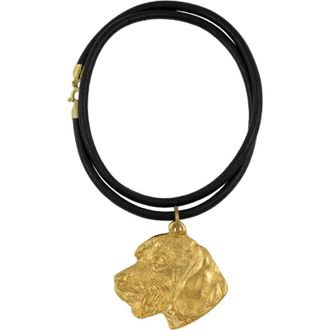 OEM Dachshund Iii: Un Collar Con Un Perro En Una Caja De Regalo, Un Colgante Ba&ntilde;ado En Oro Para Un Amante De Los Perros, Una Impresionante Pieza De Joyer&iacute;