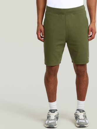 G-Star Structured Jersey Short - Groen - Heren