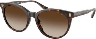 Ralph Lauren Zonnebril met ronde glazen - Dames - Zonnebrillen - Bruin - 55 MM - Accessoires