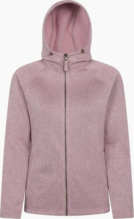 Mountain Warehouse Womens Mountain Warehouse Womens/Ladies Nevis Full Zip Hoodie - Pink - Size: 22