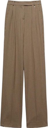 Aniye By Lexa Palazzo Pant - Dames - Wijde Broeken - Bruin - XS - Leer - Broeken