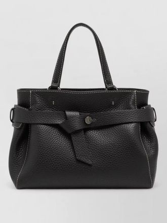 Gianni Chiarini miranda tote bag contrast stitching strap