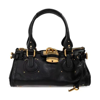 Chlo&eacute; Paddington Bag - female - Chlo&eacute; - Handbags - Black - ONE SIZE - Bags