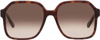 Ferragamo Grey Gradient Square Ladies Sunglasses SF1069S 242 56