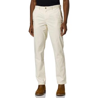 Tommy Hilfiger Rechte broek - Heren - Straight fit broeken - Wit - W30 - Broeken