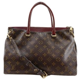 Louis Vuitton Pre-owned Pallas Monogram 2way Bag - Dames - Pre-owned - Bruin - Maat: ONE Size Taf