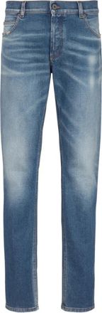Balmain Slim-fit denim jeans - Heren - Slim Fit Jeans - Blauw - W32 - Denim - Jeans