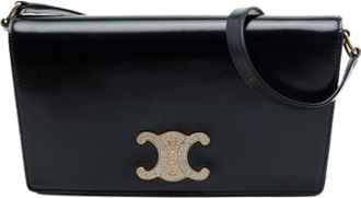 Celine Pre-owned Cross Body Bag - Dames - Vintage Schoudertas - Zwart - ONE Size - Leer - Vintage
