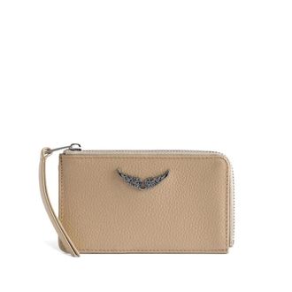 Zadig&Voltaire Wallets & Cardholders, unisex, Beige, Size: ONE SIZE Zv Card Holder